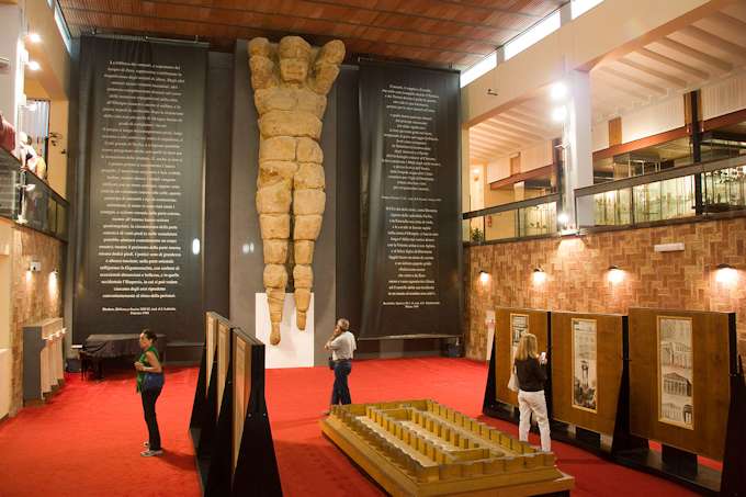 Das Archologiemuseum von Agrigent