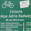 Mit dem Fahrrad ber die Alpen nach Italien