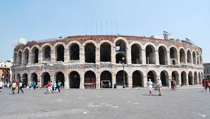 Die rmische Arena von Verona