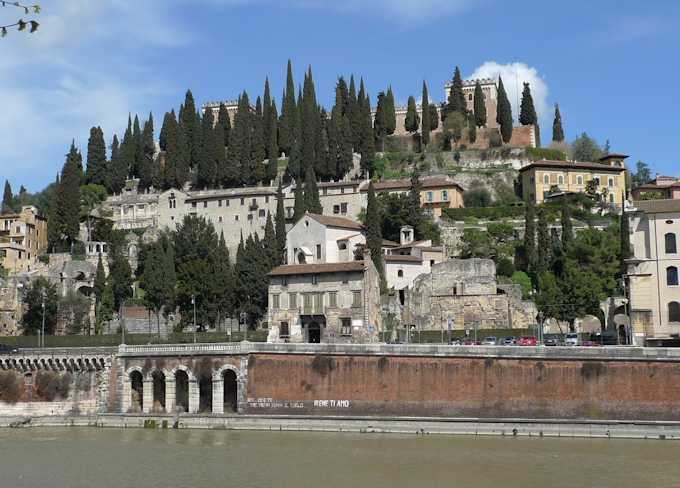 Der Hgel S. Pietro in Verona