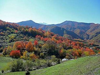 Abruzzen - Bergwelt im Herbst
