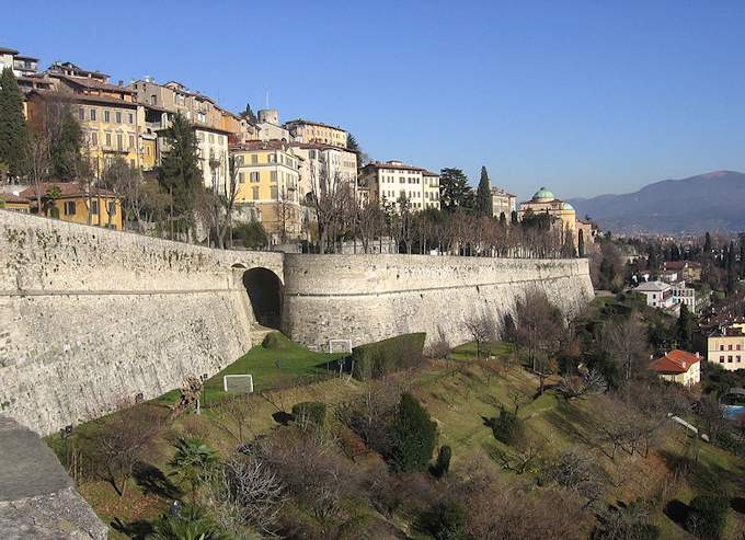 Bergamo - die venezianischen Stadtmauern