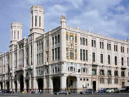 Das Rathaus von Cagliari