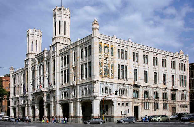 Der Palazzo Civico (Rathaus) von Cagliari