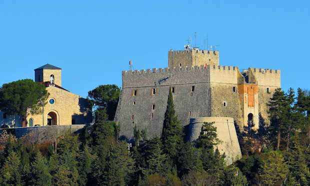 Das Castello Monforte von Campobasso