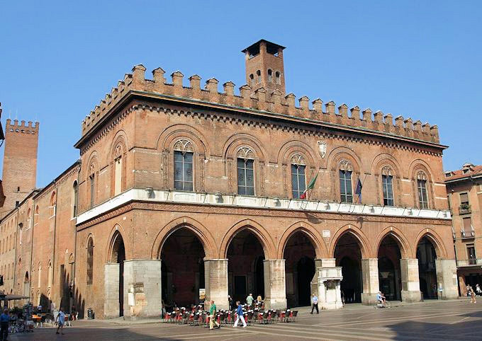 Das Rathaus von Cremona