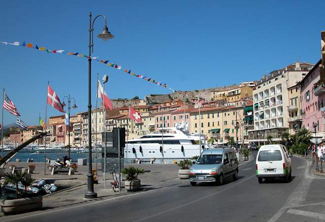 Portoferraio, der Hauptort der Insel Elba