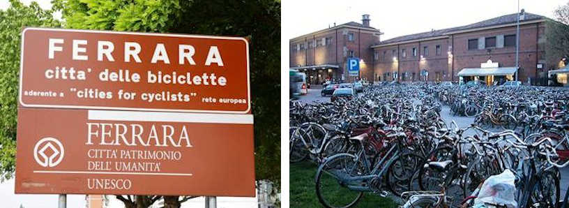 Die Fahrradstadt Ferrara