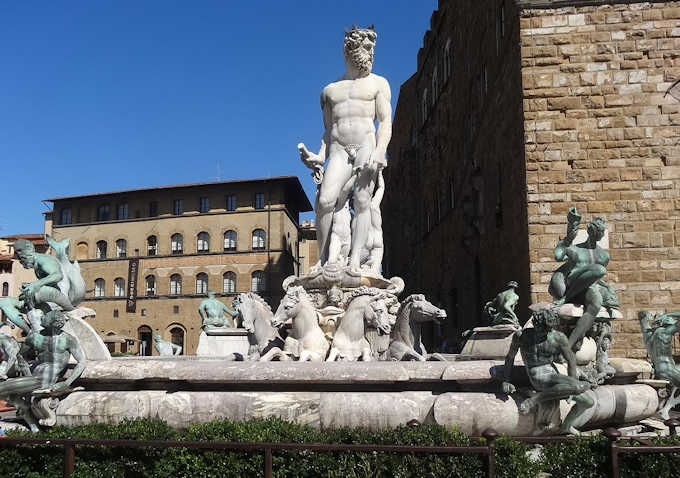 Florenz - der Neptun-Brunnen
