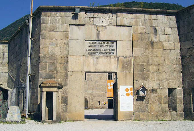 Der Eingang der Festung