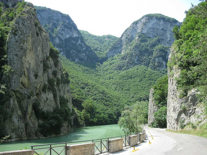 Die Furlo-Schlucht