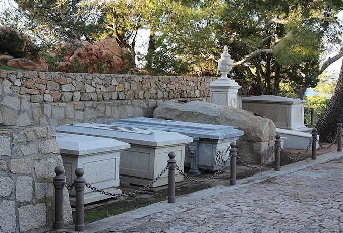Der Friedhof der Familie von Garibaldi