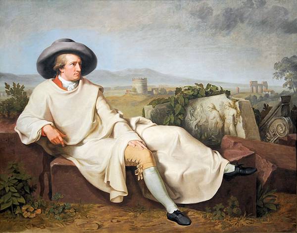Tischbein: Goethe in de Campagna