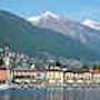 Der Lago Maggiore zwischen Italien und der Schweiz