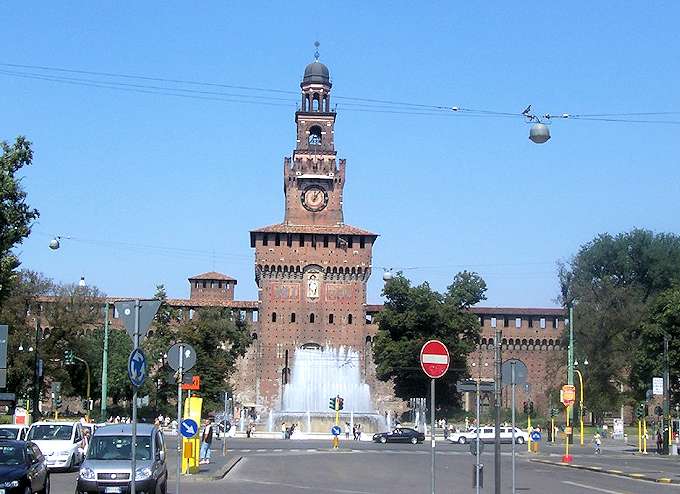 Mailand - Das Castello Sforzesco