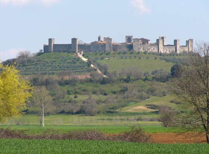Die Burg Monteriggioni