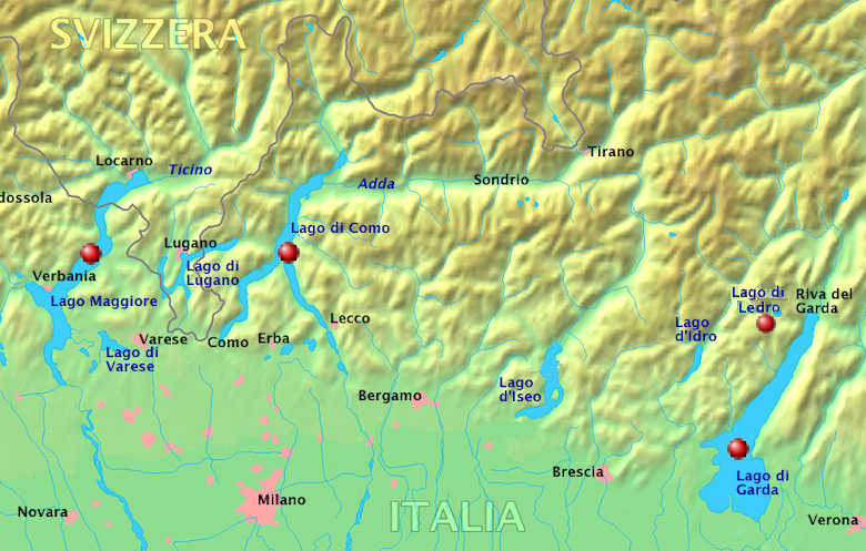 Die Oberitalienischen Seen