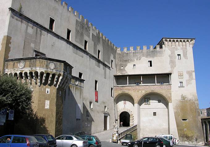 Die Orsini-Burg in Pitigliano