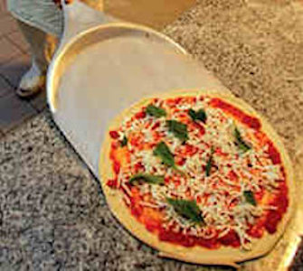Die Herstellung der Pizza