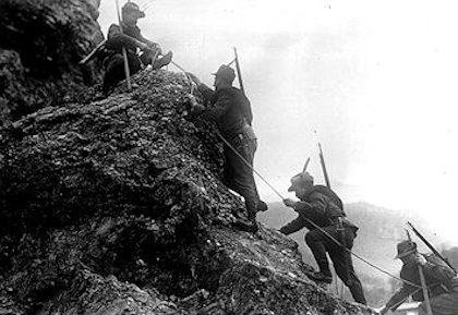 Der Alpenkrieg zwischen Österreich und Italien