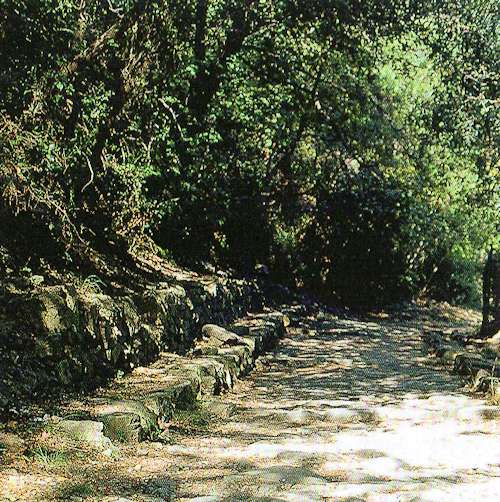 Der antike Römerweg von Albenga nach Alassio