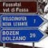 Zweisprachige Ortsnamen in Südtirol