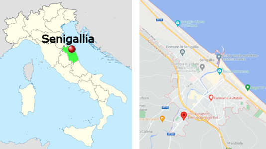Stadtplan online von Senigallia