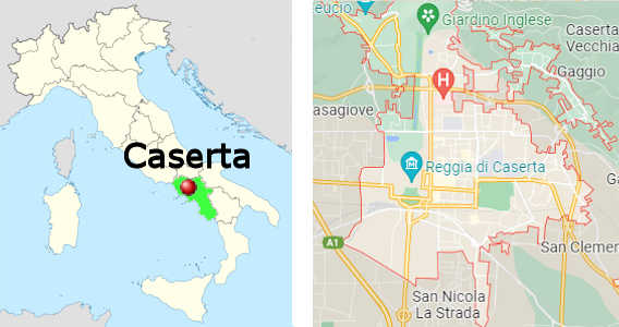 Stadtplan online von Caserta