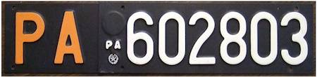 Die Autokennzeichen vor 1985