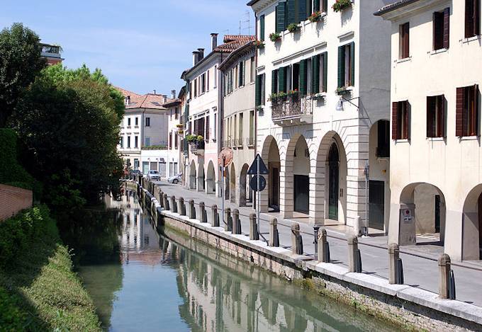 In der Altstadt von Treviso