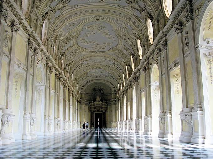 Turin - der königlichen Residenz Reggia di Venaria