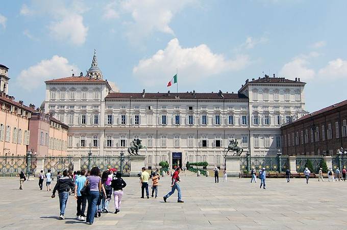 Der Königspalast von Turin