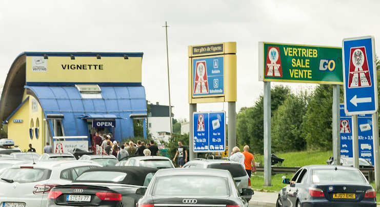 Vignettenpflicht in sterreich